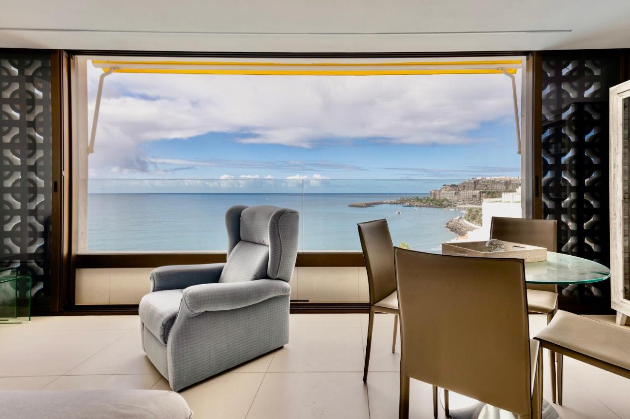Brand New - Ocean Views - Sunset Facing Apartment Patalavaca Luaran gambar